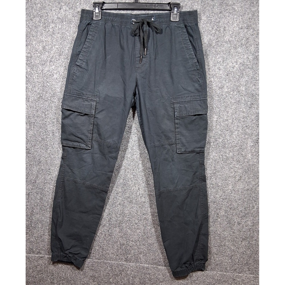 Gap Twill Cargo Pant Women S Bold Black‎ Unique Cotton Blend Comfy Stretch Waist